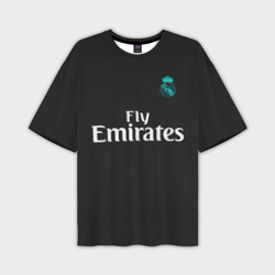 Мужская футболка oversize 3D Cristiano Ronaldo away 2018