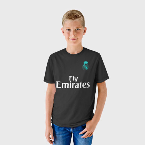 Детская футболка 3D Cristiano Ronaldo away 2018 - фото 3