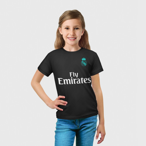 Детская футболка 3D Cristiano Ronaldo away 2018 - фото 5