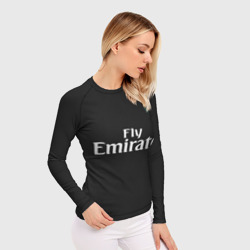 Женский рашгард 3D Cristiano Ronaldo away 2018 - фото 2