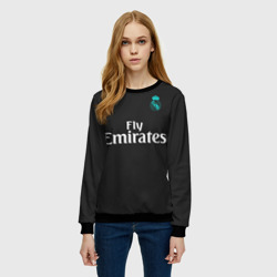 Женский свитшот 3D Cristiano Ronaldo away 2018 - фото 2