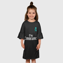 Детское платье 3D Cristiano Ronaldo away 2018 - фото 2