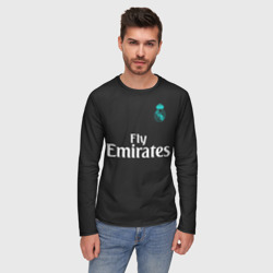 Мужской лонгслив 3D Cristiano Ronaldo away 2018 - фото 2