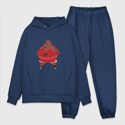 Мужской костюм oversize хлопок Fat Jordan