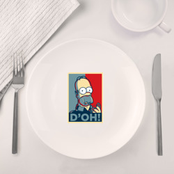 Набор: тарелка + кружка Гомер - фото 2