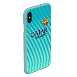 Чехол для iPhone XS Max матовый Aqua Barcelona - фото 2