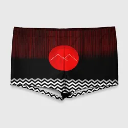 Мужские купальные плавки 3D Twin Peaks