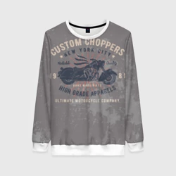 Женский свитшот 3D Мотоцикл-5