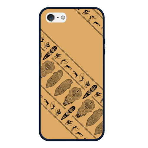 Чехол для iPhone 5/5S матовый Tribal Фото 01 Чехол для iPhone 5/5S матовый Tribal Фото 01