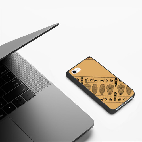 Чехол для iPhone 5/5S матовый Tribal Фото 01 Чехол для iPhone 5/5S матовый Tribal Фото 01