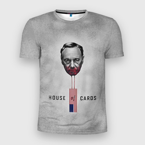 Мужская футболка 3D Slim House of Cards, цвет 3D печать