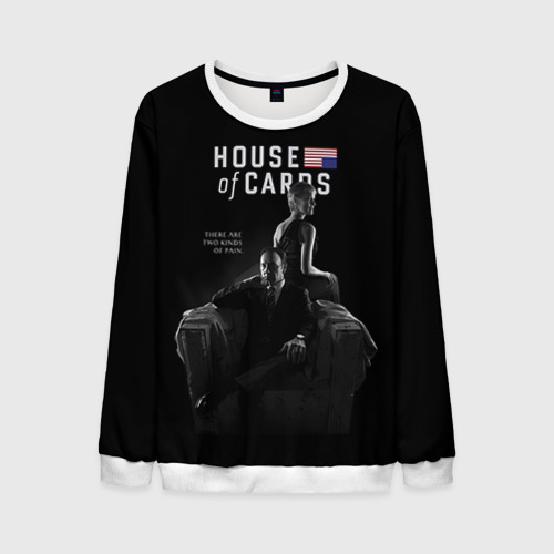 Мужской свитшот 3D House of Cards