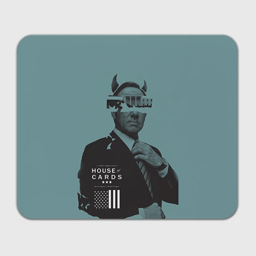 Прямоугольный коврик для мышки House of Cards