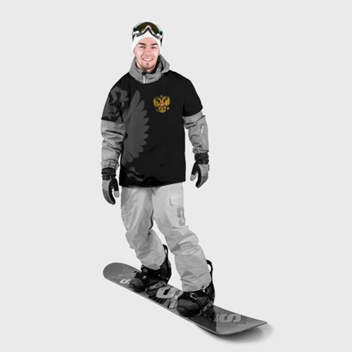 Накидка на куртку 3D Russia - Black collection