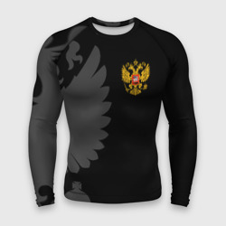 Мужской рашгард 3D Russia - Black collection