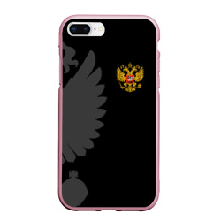 Чехол для iPhone 7Plus/8 Plus матовый Russia - Black collection