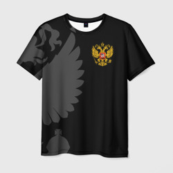 Мужская футболка 3D Russia - Black collection