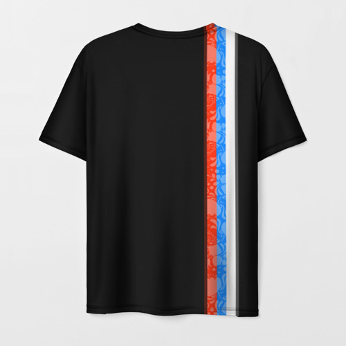 Мужская футболка 3D Russia - Black collection 2023, цвет 3D печать - фото 2