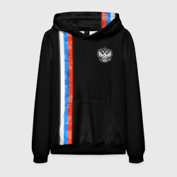 Мужская толстовка 3D Russia - Black collection 2023