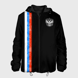 Мужская куртка 3D Russia - Black collection 2023