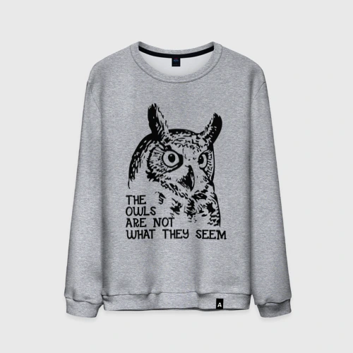 Мужской свитшот хлопок Twin Peaks Owl