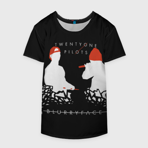 Накидка на куртку 3D TOP BlurryFace, цвет 3D печать - фото 4