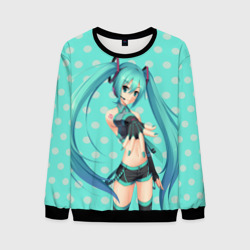 Мужской свитшот 3D Рисованная Miku Hatsune