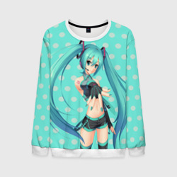 Мужской свитшот 3D Рисованная Miku Hatsune