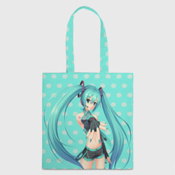 Шоппер 3D Рисованная Miku Hatsune