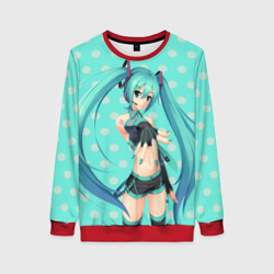 Женский свитшот 3D Рисованная Miku Hatsune