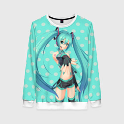 Женский свитшот 3D Рисованная Miku Hatsune