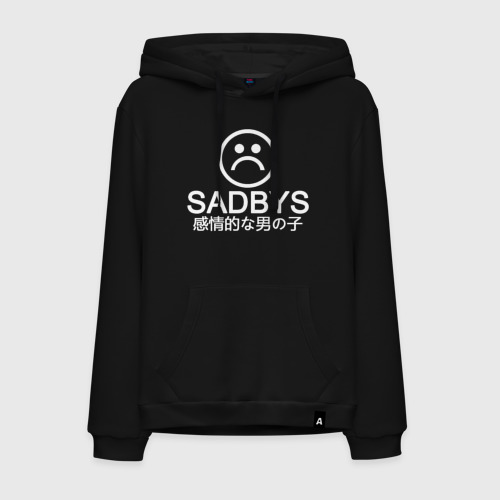 Мужская толстовка хлопок Sad Boys (Logo), цвет черный