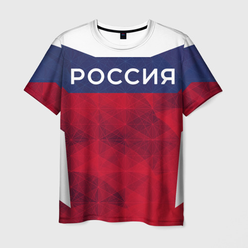 Мужская футболка 3D Россия