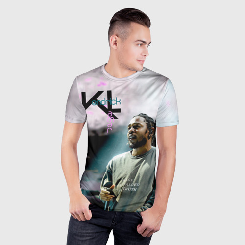 Мужская футболка 3D Slim Kendrick Lamar, цвет 3D печать - фото 3