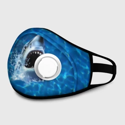 Маска из неопрена Пасть акулы