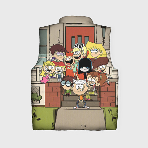 Женский жилет утепленный 3D The Loud House, цвет светло-серый - фото 2