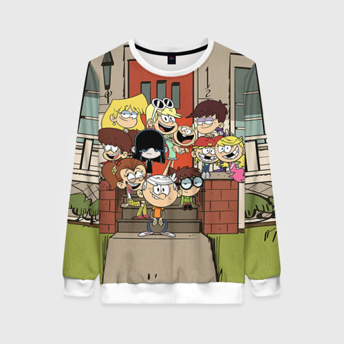 Женский свитшот 3D The Loud House