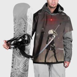 Накидка на куртку 3D Мечница 2B: Nier