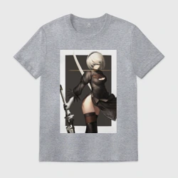 Мужская футболка хлопок Nier Automata