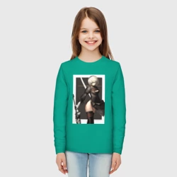 Детский лонгслив хлопок Nier Automata - фото 2