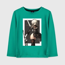 Детский лонгслив хлопок Nier Automata