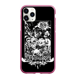 Чехол для iPhone 11 Pro Max матовый Metalocalypse Dethklok 1