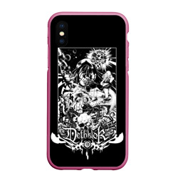 Чехол для iPhone XS Max матовый Metalocalypse Dethklok 1