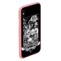 Чехол для iPhone XS Max матовый Metalocalypse Dethklok 1 - фото 2