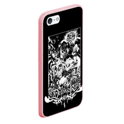 Чехол для iPhone 5/5S матовый Metalocalypse Dethklok 1 - фото 2