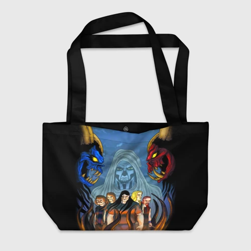Пляжная сумка 3D Metalocalypse - Dethklok band