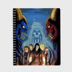 Тетрадь Metalocalypse - Dethklok band
