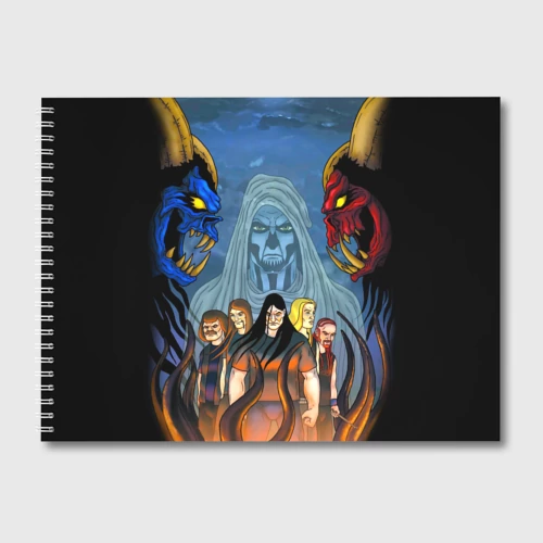 Альбом для рисования Metalocalypse - Dethklok band
