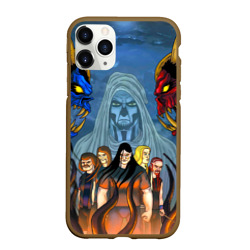 Чехол для iPhone 11 Pro Max матовый Metalocalypse Dethklok 1