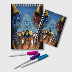 Блокнот Metalocalypse - Dethklok band
